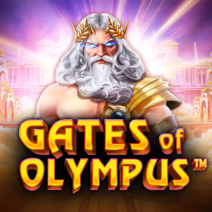 Gates of Olympus griechische Mythologie-Slot mit kaskadierende Gewinnen und Zeus-Multiplikatoren