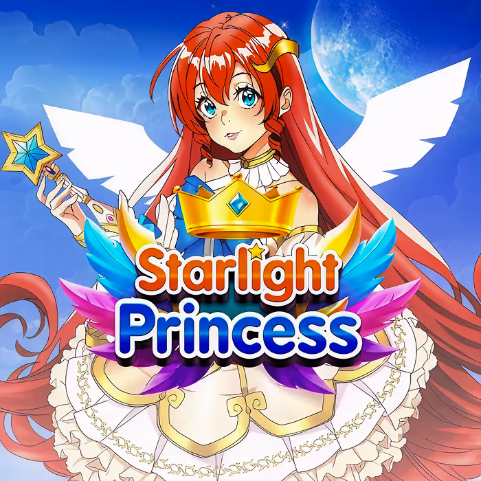 Starlight Princess Anime-Stil-Slot mit magischer Prinzessin und Multiplikator-Symbolen